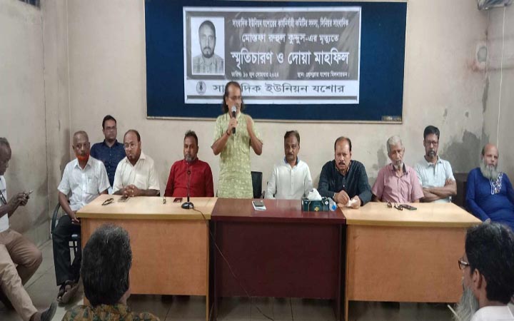 সাংবাদিক মোস্তফা রুহুল কুদ্দুস ছিলেন একজন বিপ্লবী