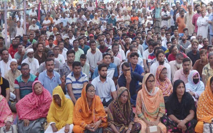 শেখ হাসিনার ফাঁসির দাবিতে উত্তাল যশোর