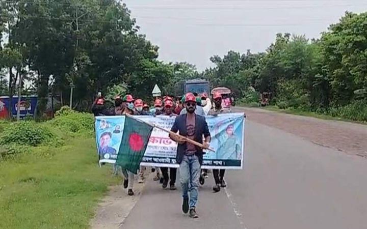 যশোরে এক সপ্তাহে আওয়ামী লীগের ৩ ঝটিকা মিছিল