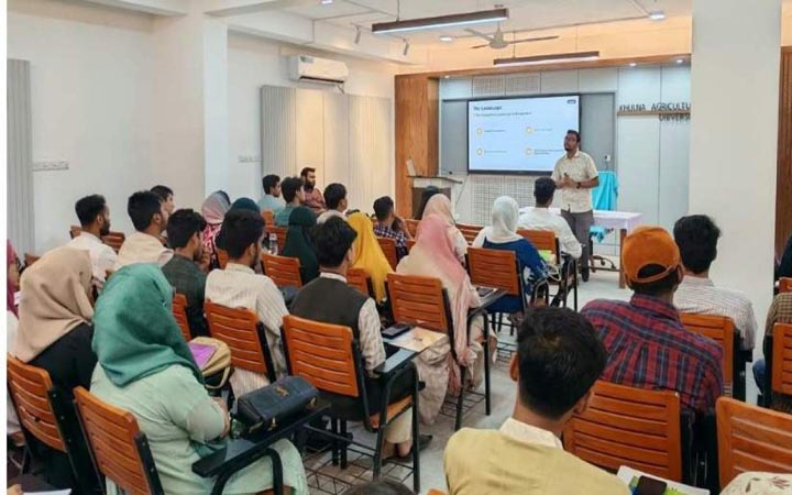খুলনা কৃষি বিশ্ববিদ্যালয়ে ‘আইডিয়া টু ইমপ্যাক্ট’ শীর্ষক কর্মশালা