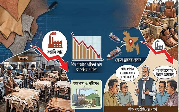 চামড়াশিল্পে ক্রেতা হারাচ্ছে বাংলাদেশ, খাত সংশ্লিষ্টদের সতর্কতা