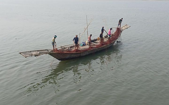 লক্ষ্মীপুরের মেঘনায় দুই মাস মাছ ধরা নিষিদ্ধ