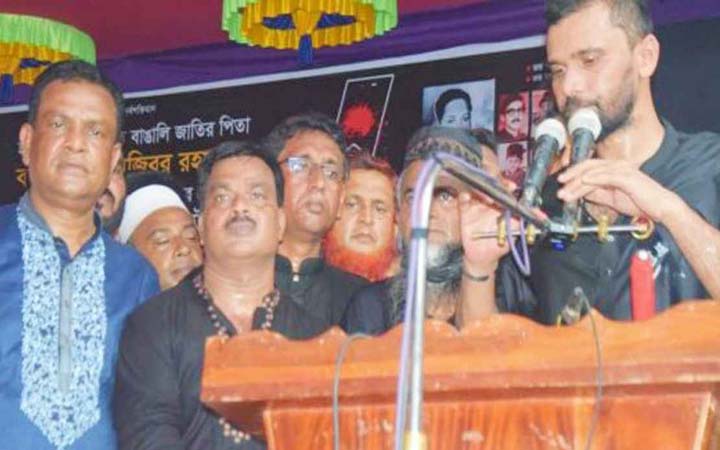 উন্নয়ন ধরে রাখতে আ.লীগ সরকারের বিকল্প নেই: মাশরাফি