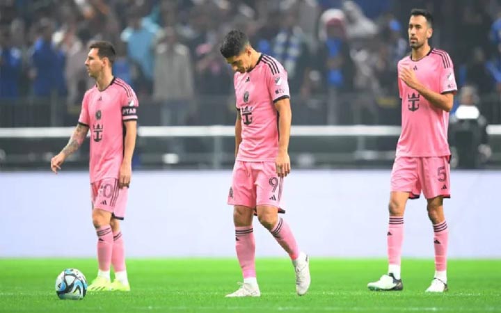 ক্ষমা চাইল মেসির মায়ামি