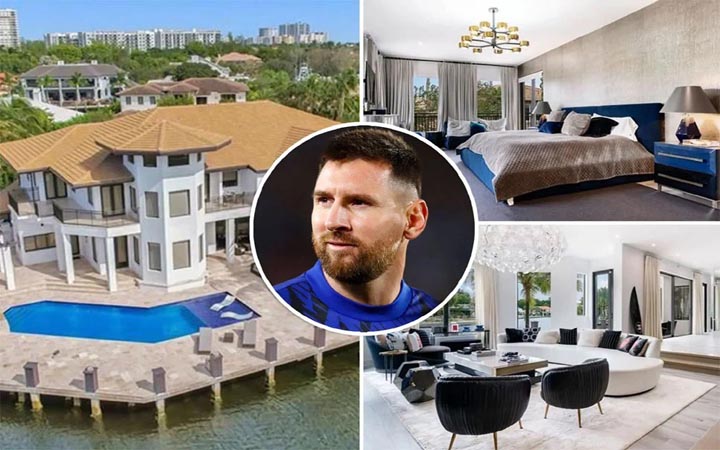 ১১৮ কোটি টাকায় ফ্লোরিডায় বাড়ি কিনলেন মেসি