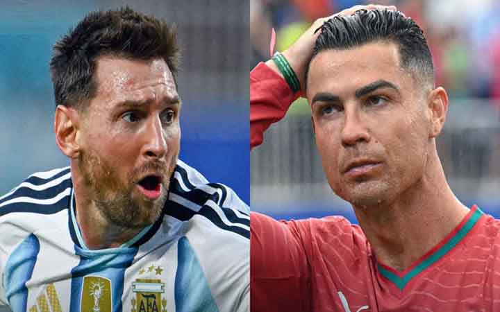 ৬ বিশ্বকাপে রোনালদোর ১০ গোল, মেসি শেষ ৭ ম্যাচেই করলেন ১১টি