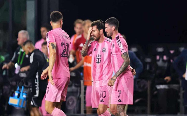 ফাইনালে বড় হার মায়ামির, ব্যর্থ মেসি