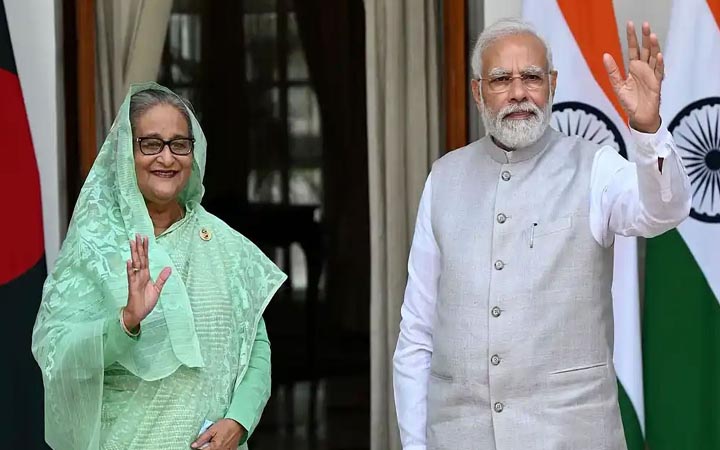 মোদির শপথ অনুষ্ঠানে যোগ দিতে আজ ভারত যাচ্ছেন প্রধানমন্ত্রী