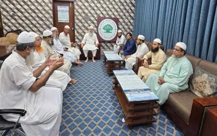 বাংলাদেশ খেলাফত আন্দোলনের সঙ্গে এনসিপির মতবিনিময়