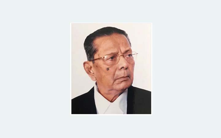 খ্যাতনামা আইনজ্ঞ টি এইচ খান আর নেই