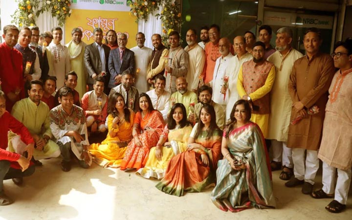 এনআরবিসি ব্যাংকে ফাল্গুন উৎসব