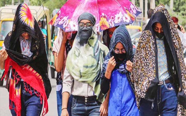 কাঠফাটা গরমে নাজেহাল পশ্চিমবঙ্গ
