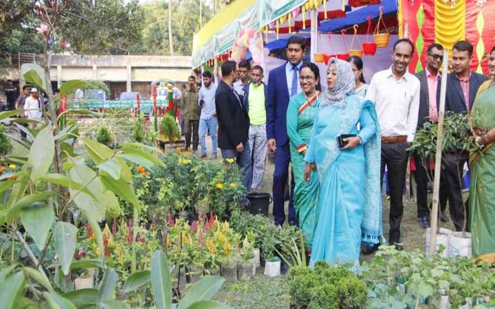 নড়াইলে সপ্তাহব্যাপী বৃক্ষমেলা শুরু