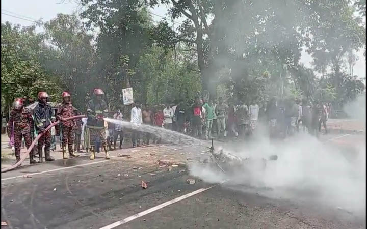 নাটোরে পৃথক সংঘর্ষে অন্তত ৪৫ জন আহত