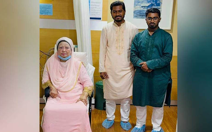 খালেদা জিয়ার সঙ্গে সাক্ষাৎ করলেন ভিপি নুর