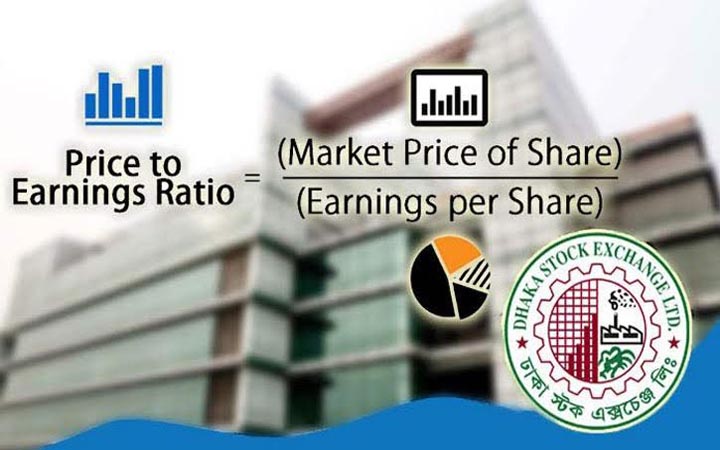 ডিএসইতে পিই রেশিও কমেছে ৪.৩১ শতাংশ