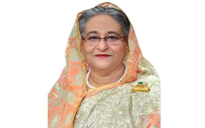 কোটালীপাড়ার পথে প্রধানমন্ত্রী শেখ হাসিনা