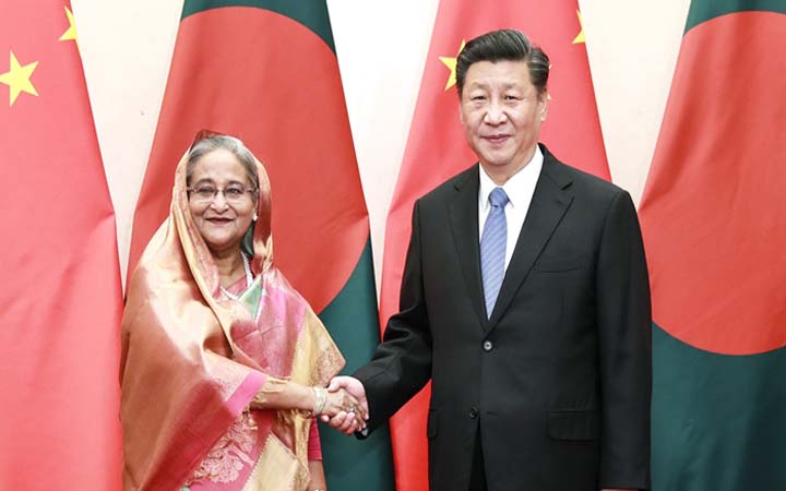 দীর্ঘ চার বছর পর হাসিনা-জিনপিং বৈঠক আজ