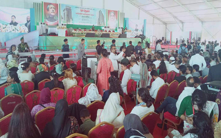 বার কাউন্সিল ভবনের উদ্বোধনী অনুষ্ঠানে প্রধানমন্ত্রী