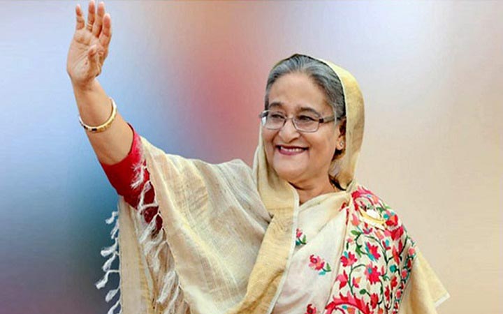 দুদিনের সফরে টুঙ্গিপাড়ার পথে প্রধানমন্ত্রী