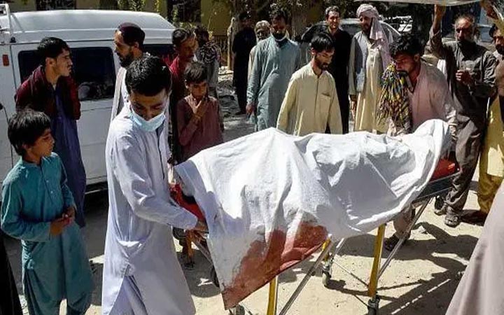 পাকিস্তানে সন্ত্রাসী হামলায় নিরাপত্তাকর্মীসহ নিহত ৭৩