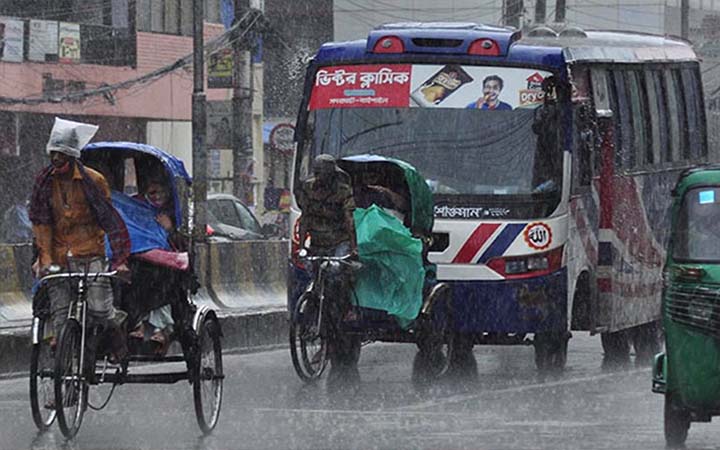 দুই দিনের মধ্যে বৃষ্টিপাতের সম্ভাবনা