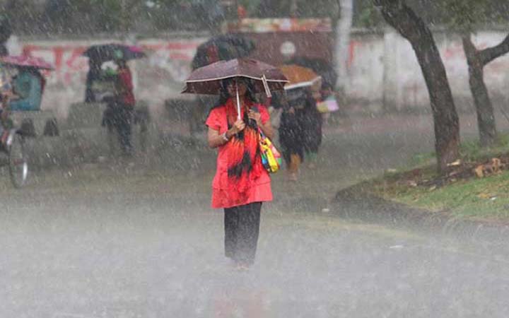 বৃষ্টি নিয়ে যে পূর্বাভাস দিলো আবহাওয়া অধিদপ্তর