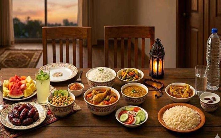 রোজায় স্বাস্থ্য ভালো রাখতে যেভাবে খাবার খাবেন