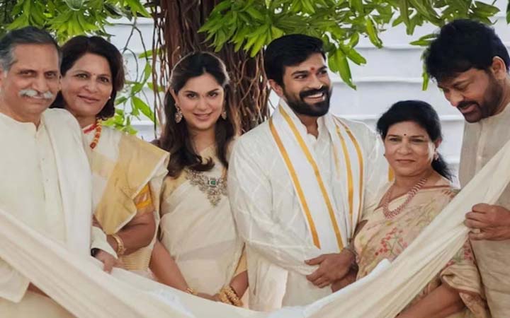 মেয়ের অভিনব নাম রাখলেন রামচরণ