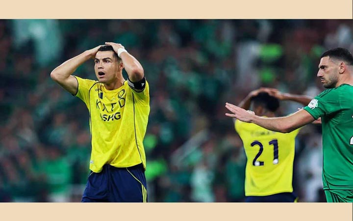 চরম হতাশায় বছর শুরু রোনালদোর