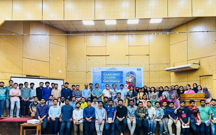 শাবিপ্রবিতে জার্মানিতে উচ্চশিক্ষা বিষয়ক সেমিনার অনুষ্ঠিত