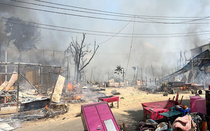 সাজেকে অগ্নিকাণ্ডের ঘটনায় ৫ সদস্যের তদন্ত কমিটি