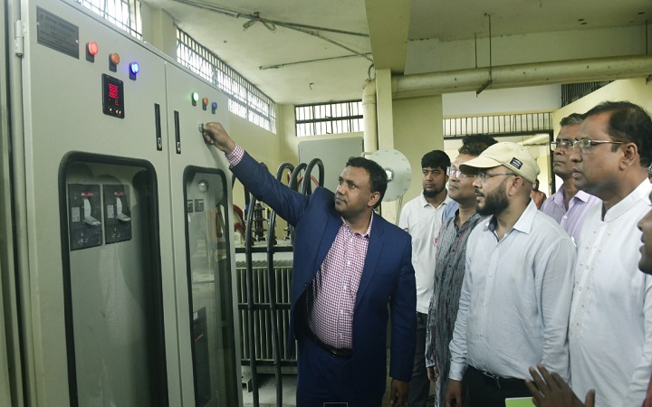 নোবিপ্রবিতে ৮০০ কেভিএ বৈদ্যুতিক সাব-স্টেশন উদ্বোধন