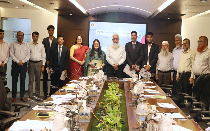 সেতু বিভাগে ৫ তরুণের ইন্টার্নশিপ সম্পন্ন