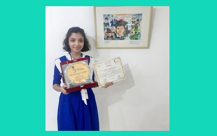 জাতীয় চিত্রাংকন প্রতিযোগিতায় প্রথম শাহজাদপুরের তাসনিয়া খান মজলিস