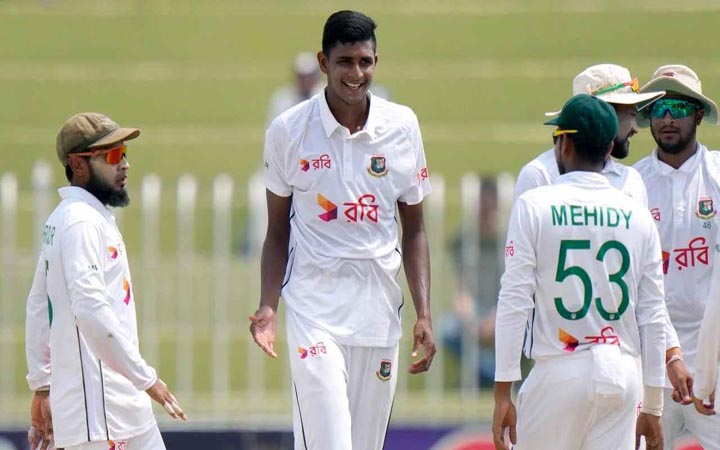 বাংলাদেশ-পাকিস্তান টেস্টের দ্বিতীয় দিন আজ
