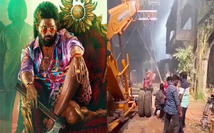কড়া নিরাপত্তার মাঝেও ‘পুষ্পা ২’র অ্যাকশন দৃশ্যের ভিডিও ফাঁস!