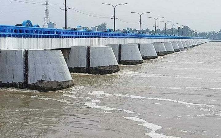 বিপৎসীমা অতিক্রম করেনি তিস্তা ব্যারাজের পানি