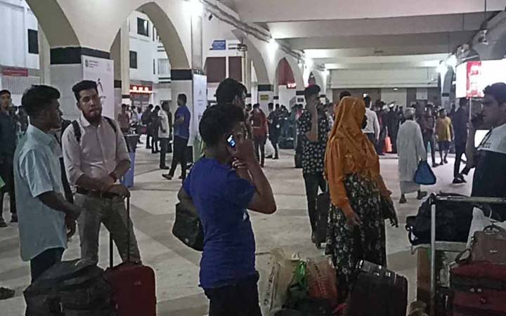 কমলাপুরে শিডিউল বিপর্যয় ঠিক হতে আরও একদিন লাগবে