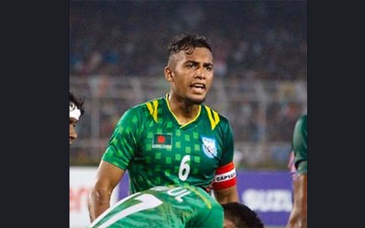 কোভিড পজেটিভ বাংলাদেশ ফুটবল অধিনায়ক জামাল ভূঁইয়ার