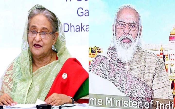 হাসিনা-মোদী শীর্ষ সম্মেলনের ৩৯ দফা যৌথ ঘোষণা