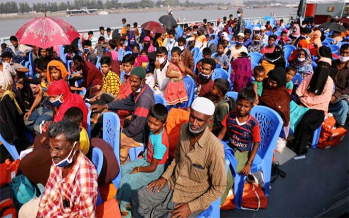 তৃতীয় দফায় ভাসানচর পৌঁছাল ১৭৭৮ জন রোহিঙ্গা