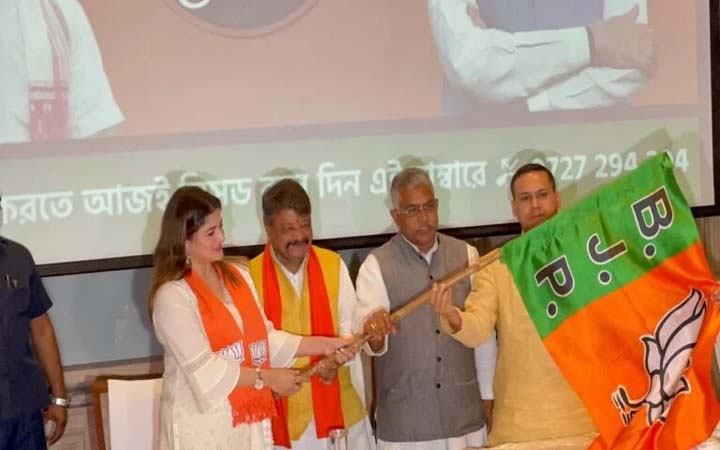 বিজেপিতে যোগ দিলেন শ্রাবন্তী