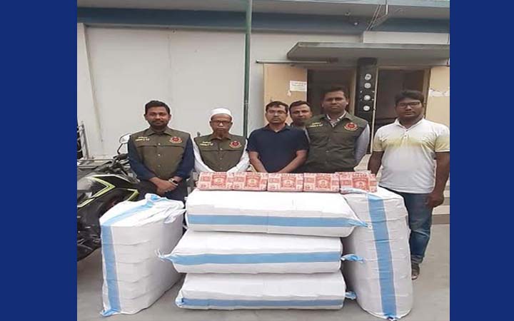 কুষ্টিয়ায় পুনঃব্যবহৃত ব্যান্ডরোলযুক্ত ২ লাখ ২৫ হাজার শলাকা বিড়ি জব্দ