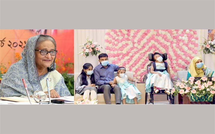 মুজিববর্ষে সংযুক্ত মাথা থেকে মুক্তি পেয়ে রাবেয়া-রোকেয়া’ও ঘরে ফেরা সকলের জন্য গর্বের : প্রধানমন্ত্রী