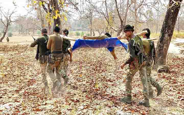 ভারতের ছত্রিশগড়ে মাওবাদীদের হামলায় ২২ জওয়ান নিহত