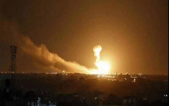 ইরাকে এরবিল শহরে মার্কিন বিমান ঘাঁটিতে হামলা, শক্তিশালী বিস্ফোরণ