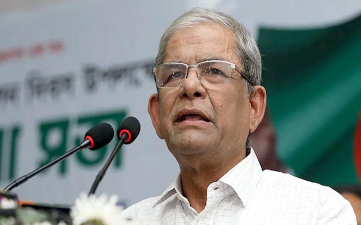 জিয়াউর রহমান নিজেকে শ্রমিক পরিচয় দিয়ে গর্ব করতেন : মির্জা ফখরুল