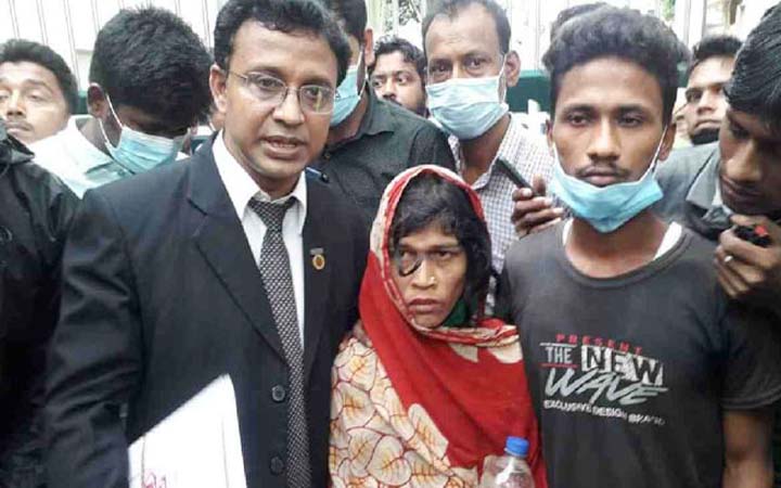 কারাগার থেকে মুক্তি পেলেন নিরপরাধ মিনু