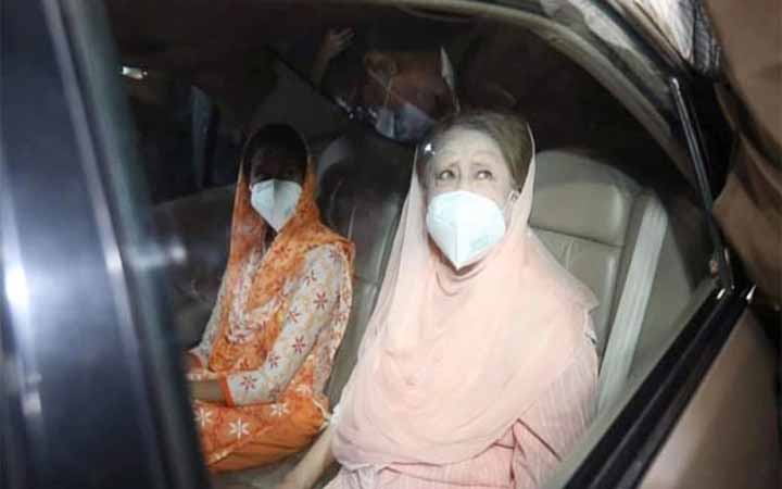 ৫৩ দিন পর হাসপাতাল থেকে বাসায় খালেদা জিয়া